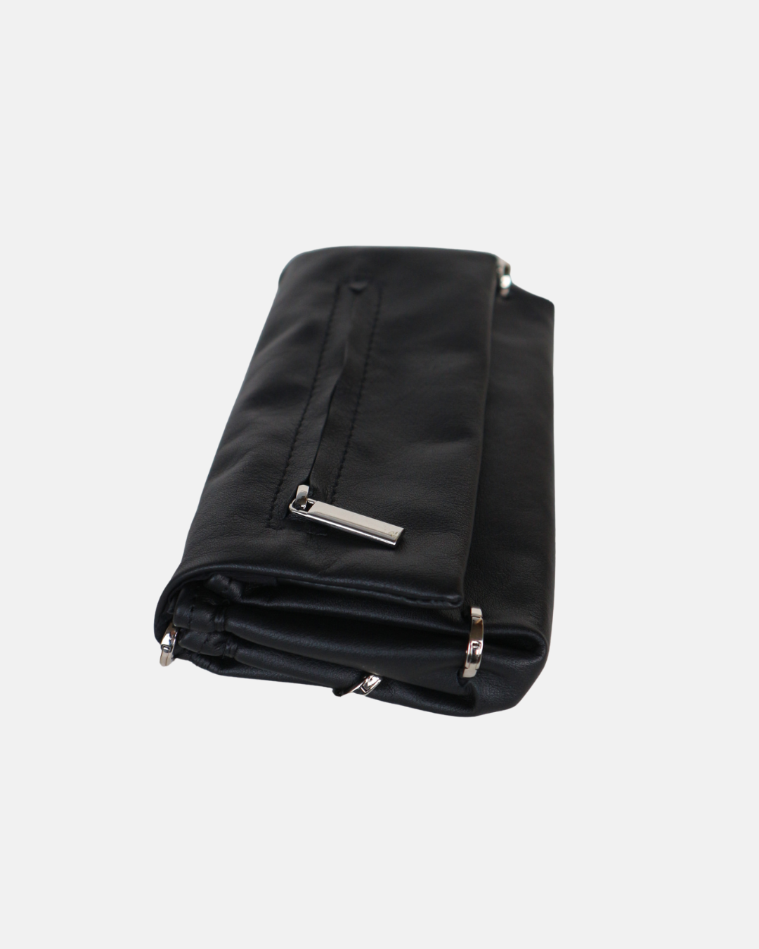Genuine Leather Crossbody Wallet Bag - S