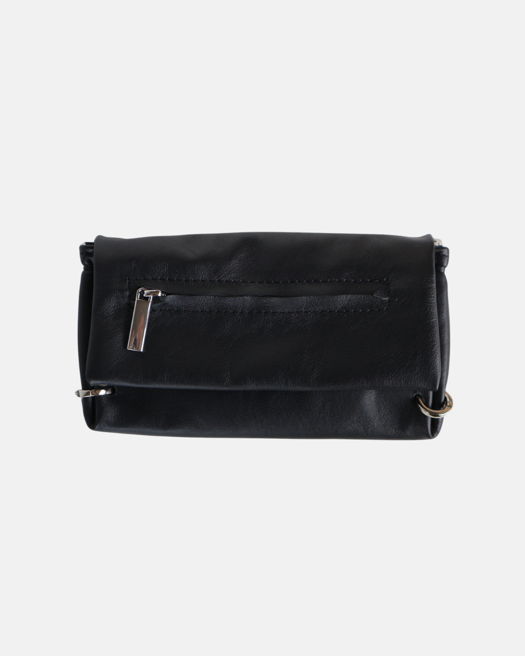 Genuine Leather Crossbody Wallet Bag - S