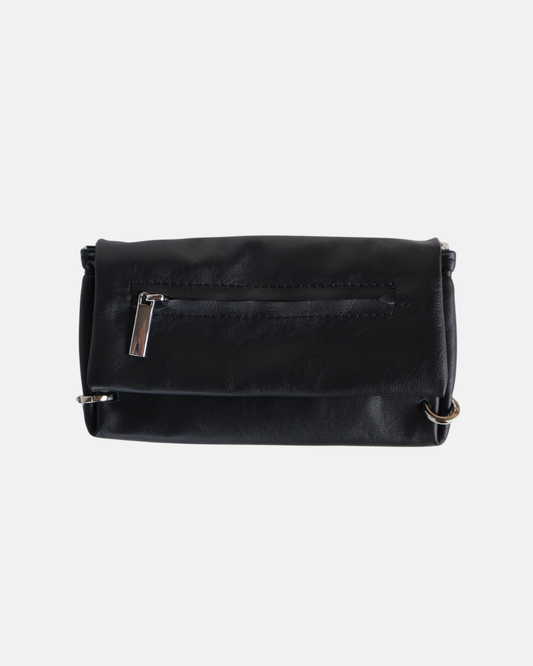 Genuine Leather Crossbody Wallet Bag - S
