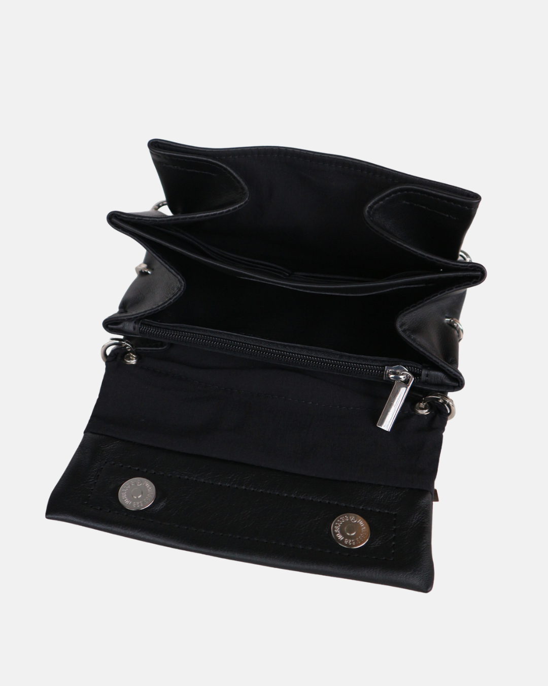 Genuine Leather Crossbody Wallet Bag - L
