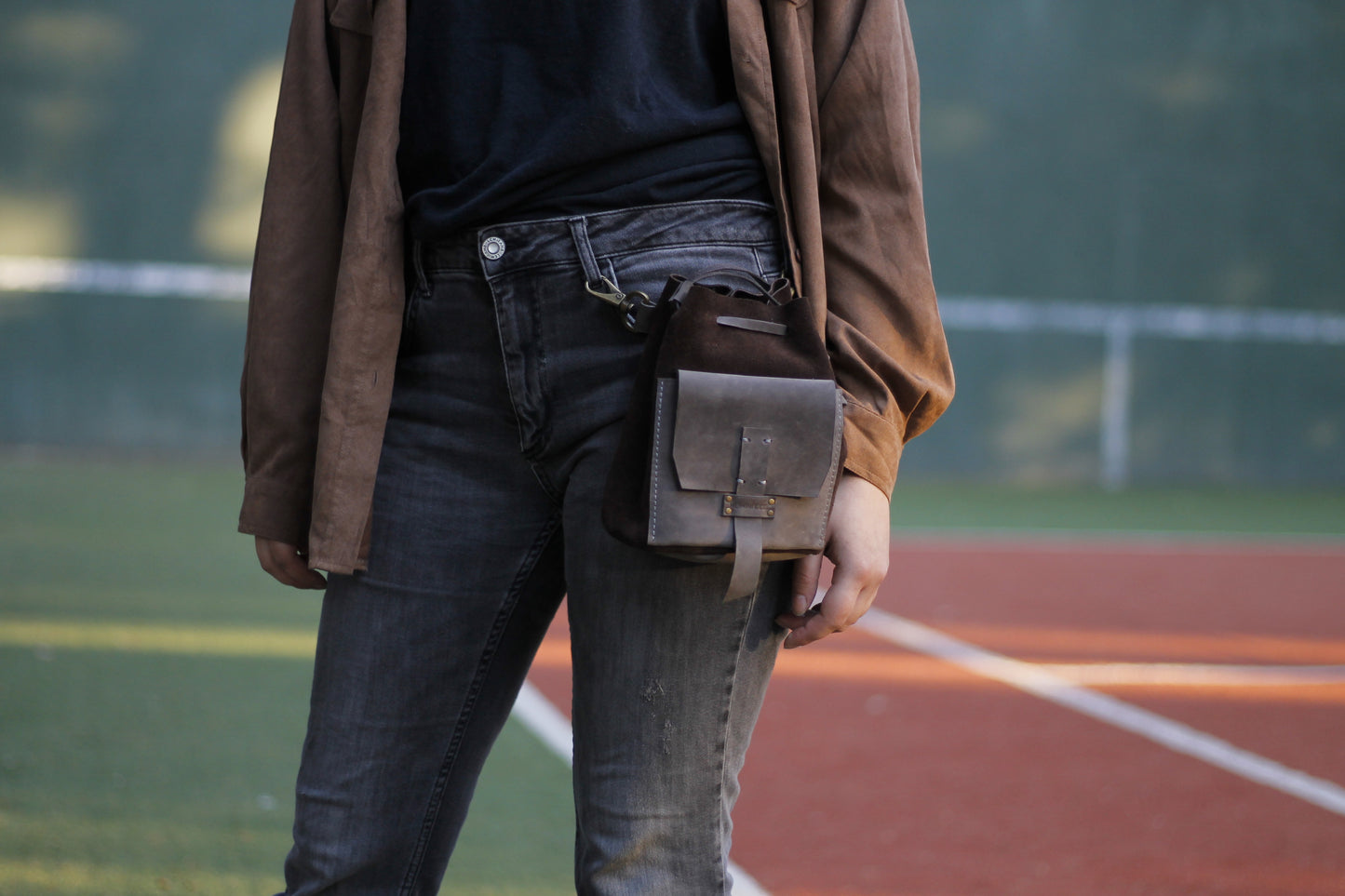 Mini bag - Brown/grey