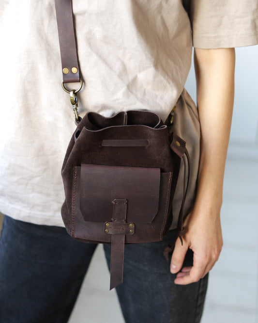 Mini bag - Dark brown